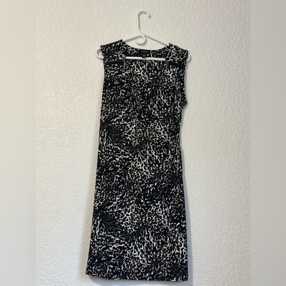 Animal print dress
